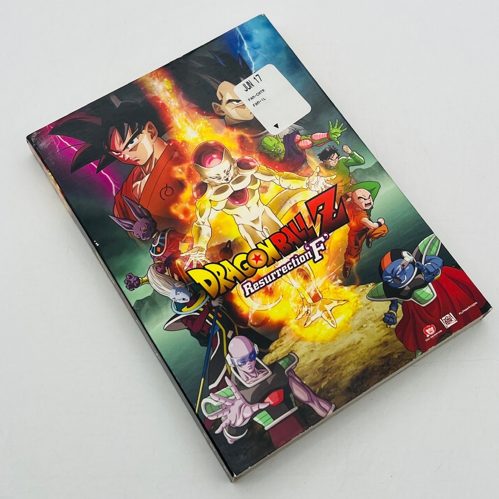 Dragon Ball Z Resurrection F DVD Funimation Anime Movie with Slipcover 2015